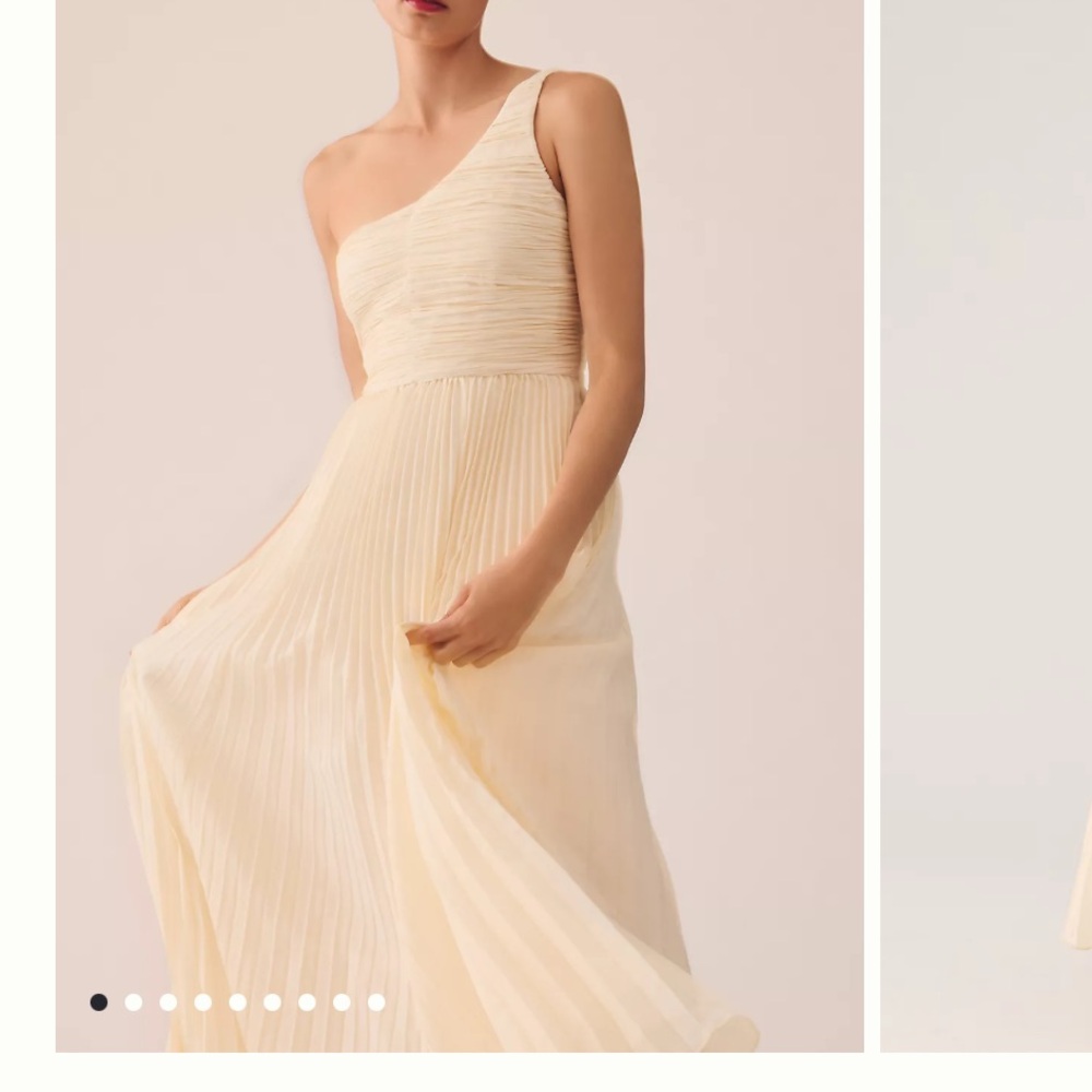 Anthropologie Women's Forever That Girl One Shoulder Dress - Size XS